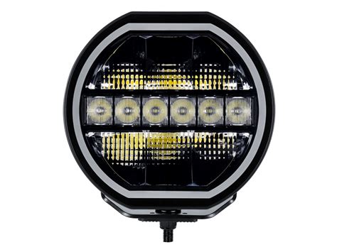 Black Series Hexa Led Fjernlygte Med Dual Positionslys E Godkendt