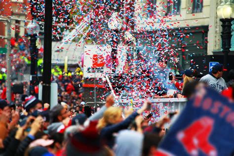 Red Sox 2018 World Series Parade Celebration Editorial Image - Image of ...