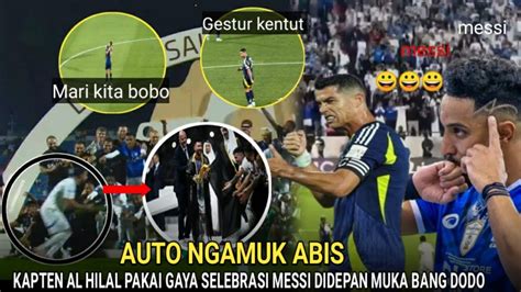 Auto Marah Abis Kapten Al Hilal Ejek Ronaldo Memakai Selebrasi Ala