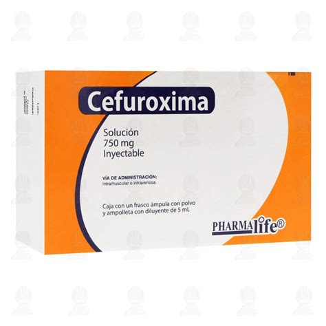 Cefuroxima Mg Ml Ampolletas Pharmalife