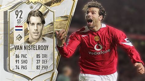 92 Prime Icon Van Nistelrooy Player Review Fifa 23 Youtube