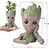 Udream Groot Plant Pot Flowerpot Baby Groot Figures Cute Model