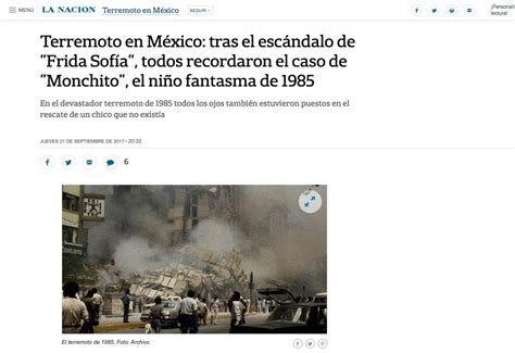 Terremoto En México El Caso De Frida Sofía Decepciona A Nivel Internacional Publimetro México