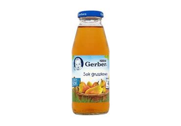 GERBER Sok Gruszkowy Po 4 Mcu 100 200 Ml BARBORA