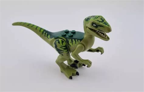 LEGO JURASSIC WORLD Raptor Velociraptor Olive Green Charlie