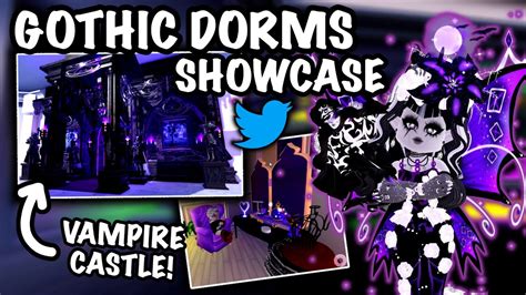 Showing YOUR Gothic Theme DORMS From RHTC Royale High Dorm Showcase