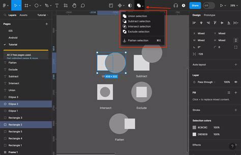 How To Use Boolean Groups In Figma