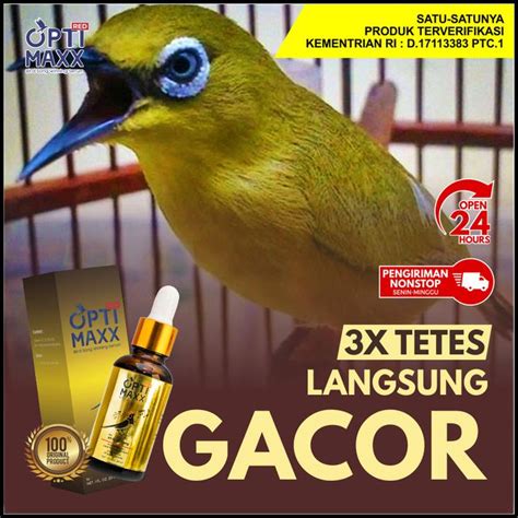 Jual Optimaxx Serum Vitamin Burung Khusus Untuk Suara Burung Lomba