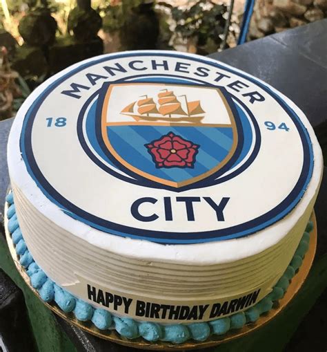 Manchester City Birthday Cake Ideas Images Pictures In