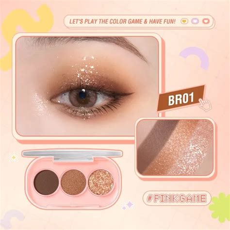 PINKFLASH 03 Pan Eyeshadow Palette BR01 PF E23