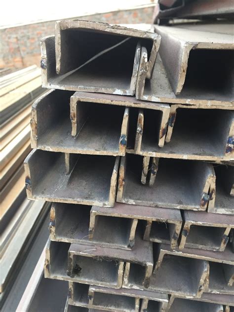 C Shape Channels Mild Steel Ms Channel For Construction Size Ismc 75