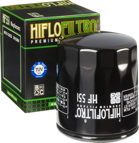 Hiflo Black Spin On Premium Oil Filter Canister Moto Guzzi Griso 1200