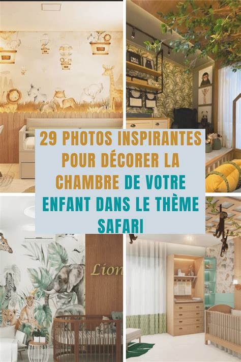 Chambre B B Safari Id Es Inspirantes A Recopier