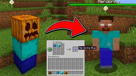 How To Make Herobrine In Minecraft Youtube