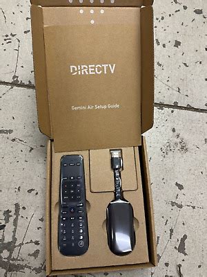 DIRECTV Gemini Air Streaming Device 4K Model P21KW 500 New In Open Box