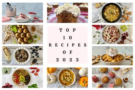 TOP 10 RECIPES OF 2023 | Healthy Foodie Girl