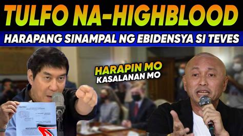 Kapapasok Lang Lagot Sen Tulfo Bumanat Na Ebdensya Nilabas