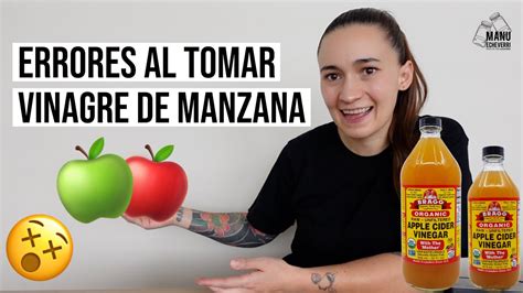 NO DEBES HACER ESTO SI TOMAS VINAGRE DE MANZANA QUIÉN NO DEBERÍA