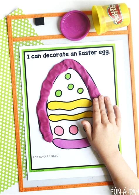 Easter Playdough Mats Free Printable Fun A Day