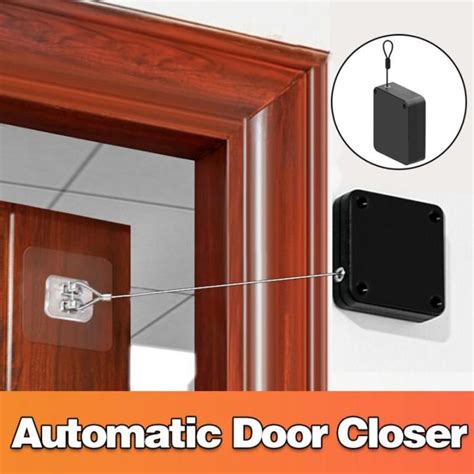 Penutup Pintu Otomatis Penahan Pintu Tanpa Paku Automatic Door Closer