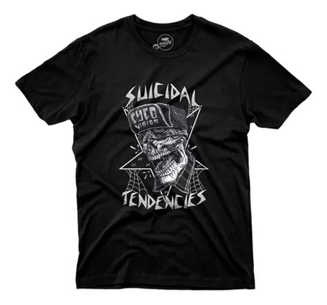 Camiseta Masculina Suicidal Tendencies Banda Rock Hardcore MercadoLivre