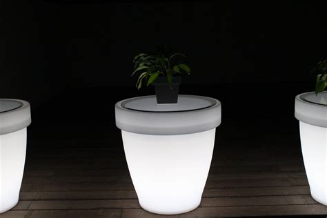 VASE POT LUMINEUX SR Événements I Agence de Location de Mobilier