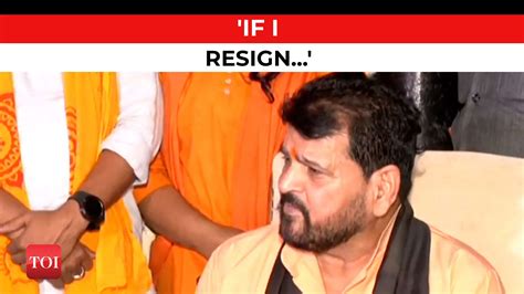 Wrestlers Protest Wont Resign Im Innocent Says Wfi Chief Brij