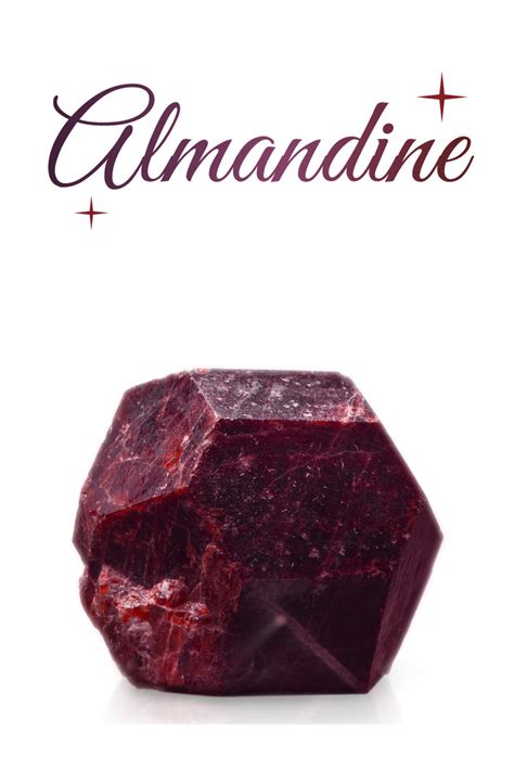 Almandine Gemstone Properties Meanings Value Benefits