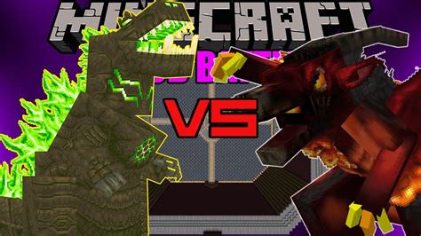 Tremorzilla Vs Skewdan Minecraft Mob Battle Youtube