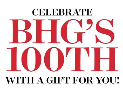 Better Home And Gardens 100th Anniversary Sweepstakes I Love Giveaways