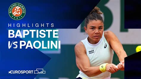 Hailey Baptiste Vs Jasmine Paolini Round 2 French Open 2024