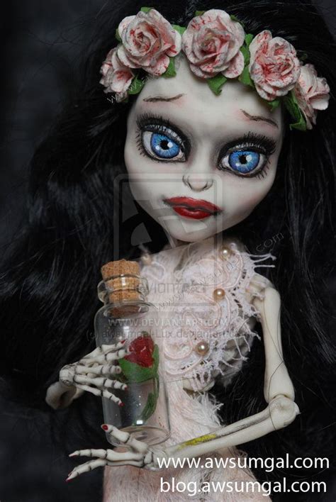 Salome Skelita Monster High Repaint By Awsumgal By Awsumgal Lux On