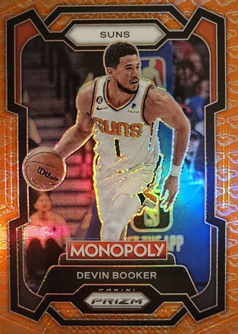 Devin Booker Prizm Monopoly Handshake Deal Price Guide