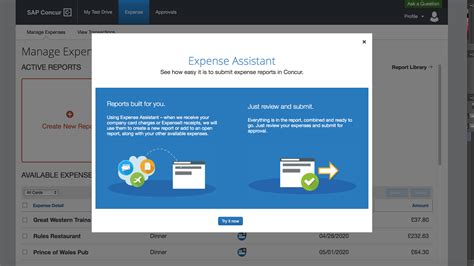 SAP Concur Expense Management Services