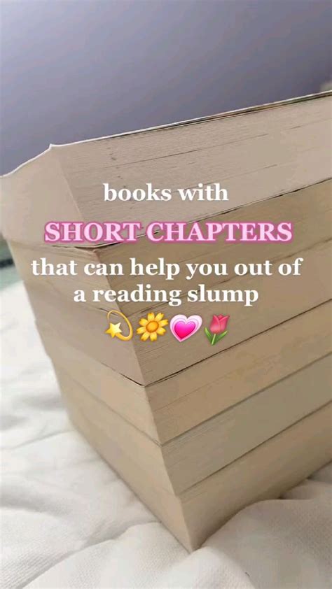 Short Chapters Are My FAVE For Getting Out Of A Reading Slump In 2024