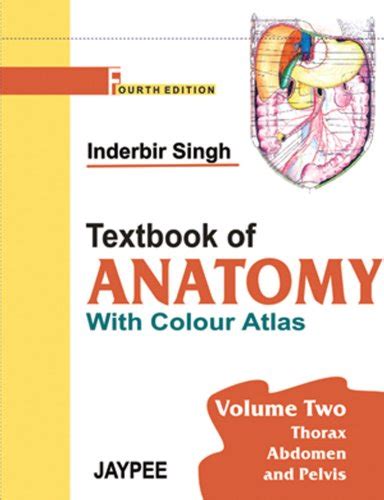 Textbook Of Anatomy V Thorax Abdomen Pelvis Textbook Of Anatomy