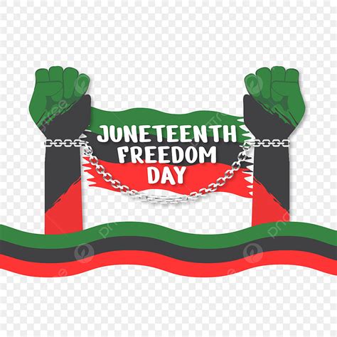 Juneteenth Freedom Day Vector Png Images Juneteenth Freedom Day