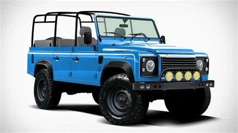 Este Land Rover Defender Es En Realidad Un Jeep Wrangler