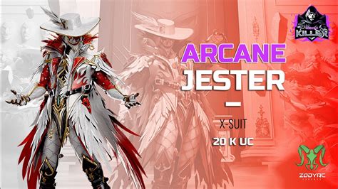 ARCANE JESTER X Suite Spin 20K UC Global PUBG YouTube