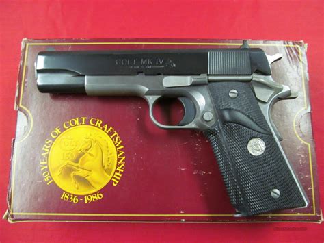 Colt Combat Elite 1986 Pre Enhanced Mark IV For Sale