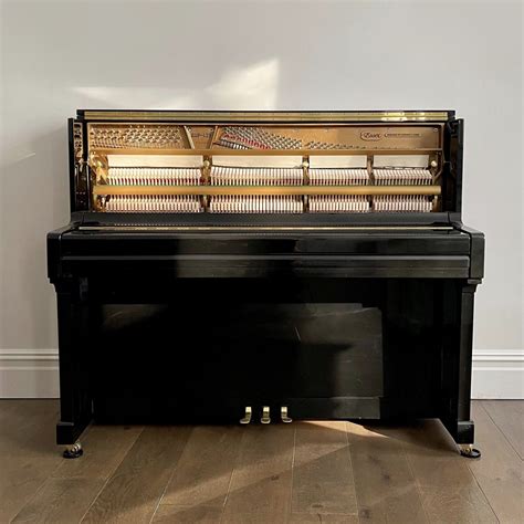 A Steinway And Sons Essex Upright Piano Black Gloss The Piano Shop Bath