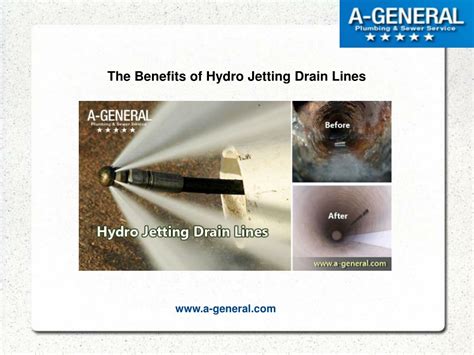 PPT Advantages Of Hydro Jetting Drain Lines PowerPoint Presentation