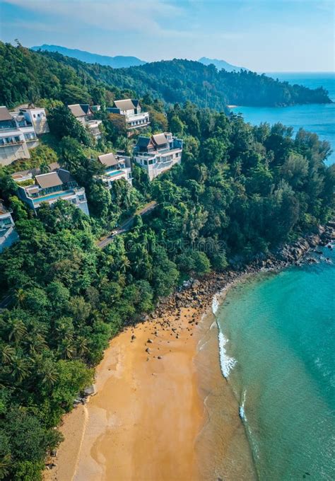 Nai Thon Beach And The Wooden Stairs In Phuket Thailand Stock Image