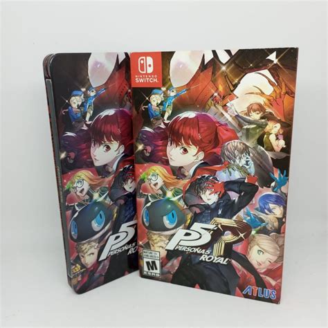 Nintendo Switch P5r Persona 5 The Royal Edition Steelcase Steelbook