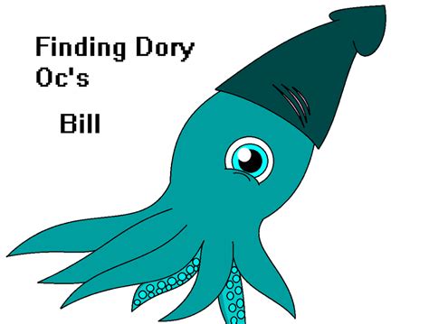 Finding Dory Oc's Bill the Squid by Ced145 on DeviantArt