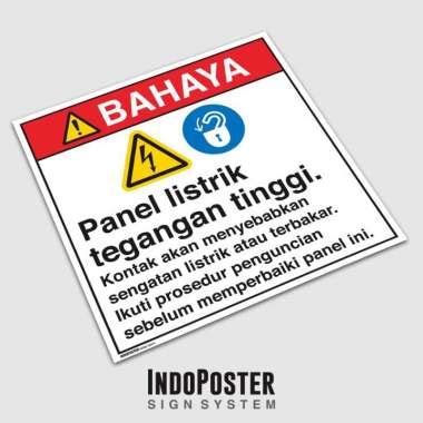 Detail Rambu Awas Tegangan Tinggi Koleksi Nomer