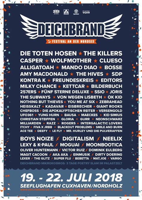 Deichbrand Festival Neue Bandwelle Mit The Killers An Der Spitze