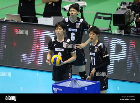 L To R Masahiro Yanagida Akihiro Yamauchi Yuki Ishikawa Jpn June