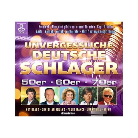 Unvergessliche Deutsche Schlager 50er 60er 70er 3CD CD Hal Ruinen