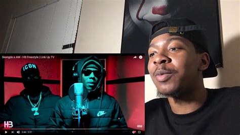 Skengdo X Am Hb Freestyle Link Up Tv Uk Drill American Reaction Youtube